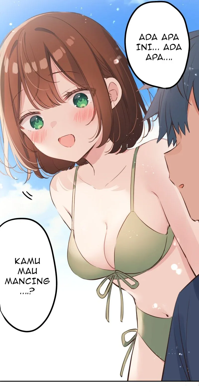 Halaman 25 — Waka-chan Is Flirty Again Chapter 202