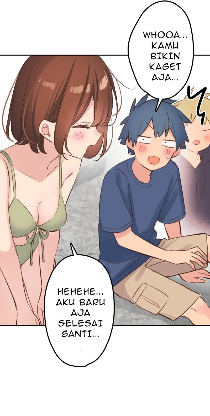 Halaman 26 — Waka-chan Is Flirty Again Chapter 202