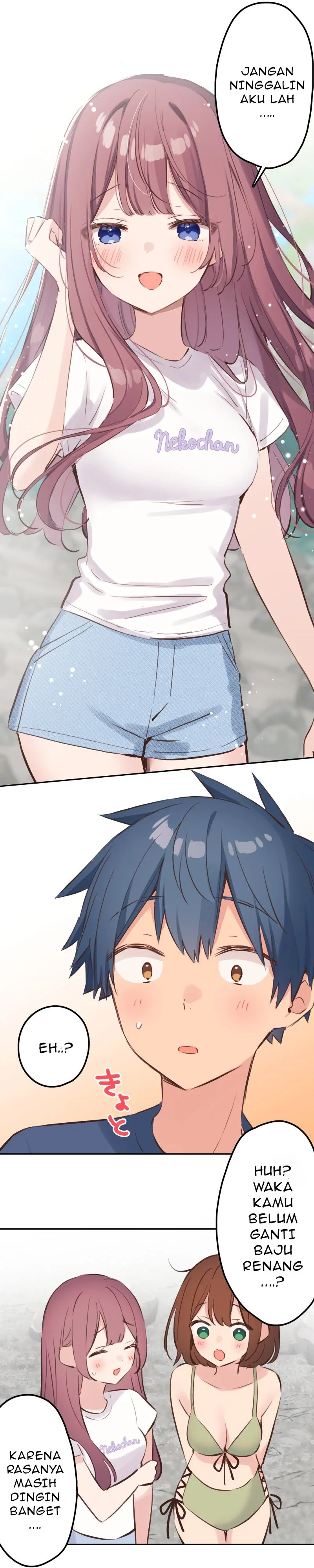 Halaman 29 — Waka-chan Is Flirty Again Chapter 202