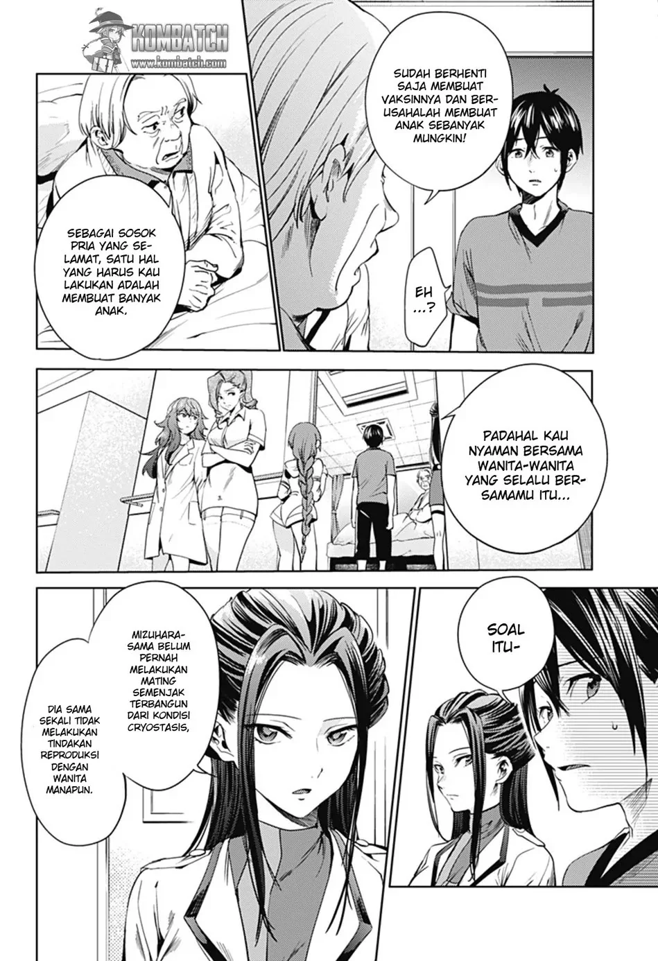 Halaman 4 — Shuumatsu no Harem Chapter 23