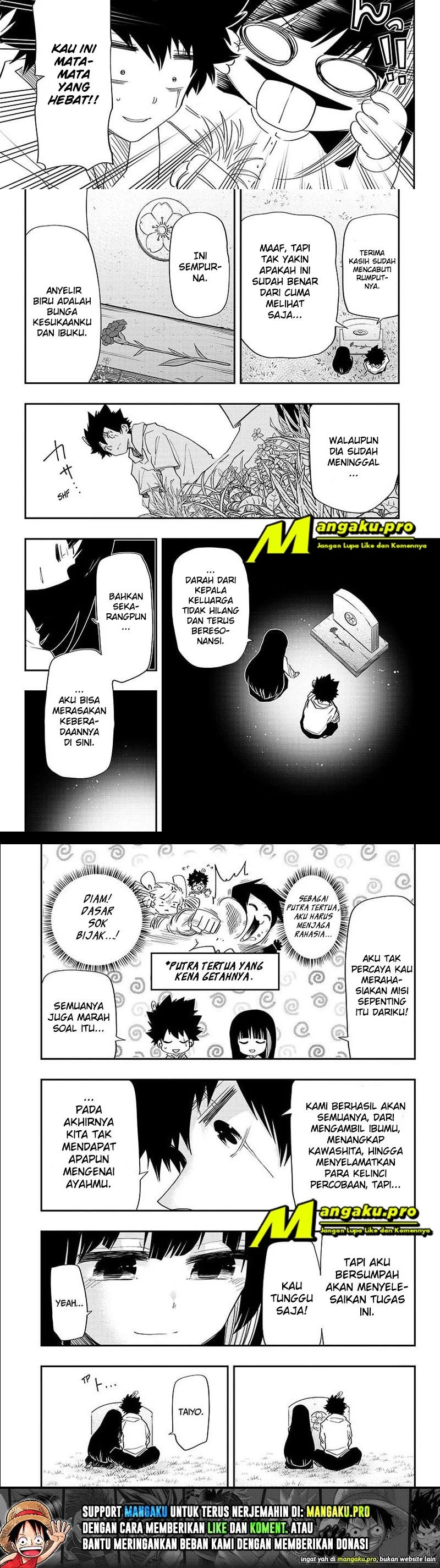 Halaman 6 — Yozakura-san Chi no Daisakusen Chapter 85