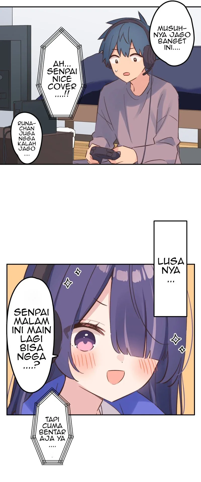 Halaman 6 — Waka-chan Is Flirty Again Chapter 170