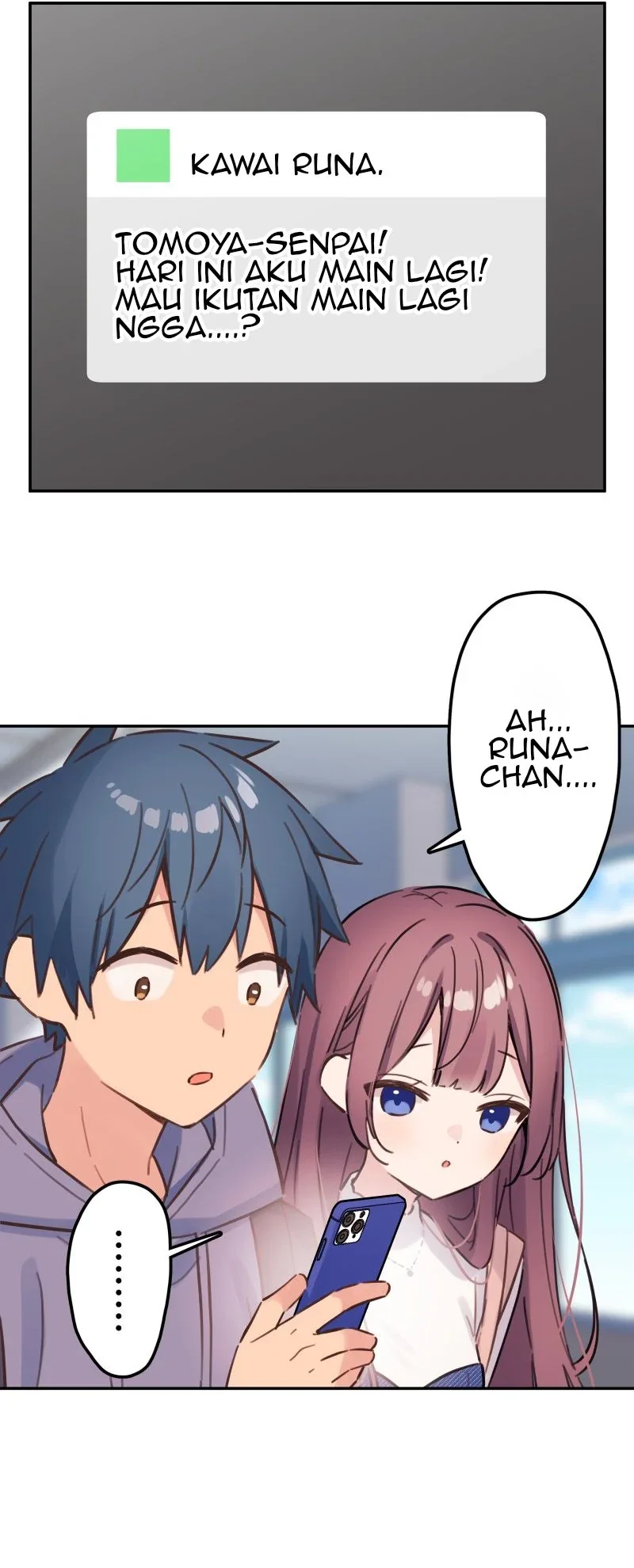 Halaman 18 — Waka-chan Is Flirty Again Chapter 170