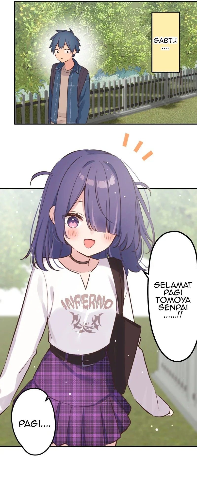 Halaman 26 — Waka-chan Is Flirty Again Chapter 170