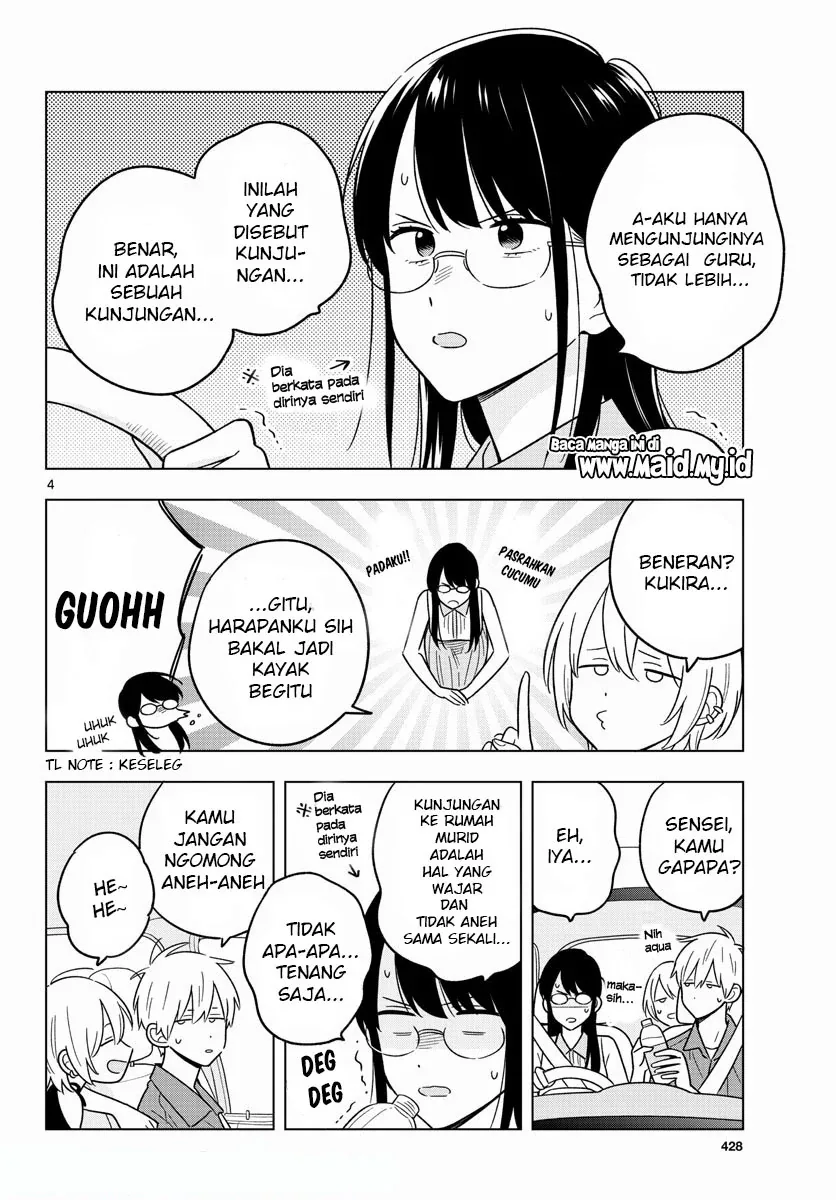 Halaman 6 — Sensei wa Koi wo Oshierarenai Chapter 44
