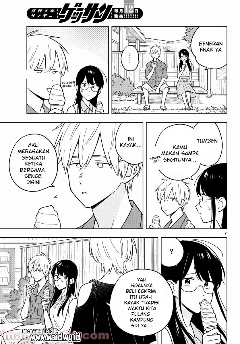 Halaman 9 — Sensei wa Koi wo Oshierarenai Chapter 44