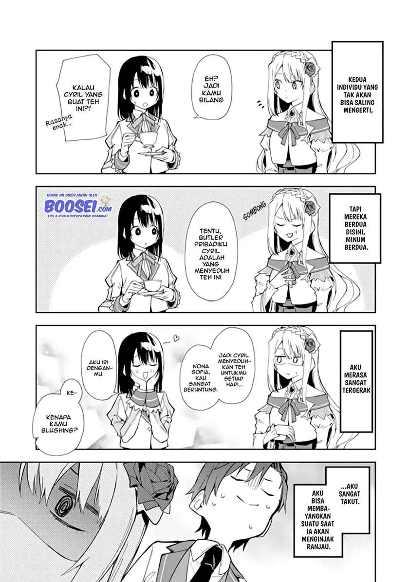 Halaman 3 — Akuyaku Reijou no Shitsuji-sama: Hametsu Flag wa Ore ga Tsubusasete Itadakimasu Chapter 13.2