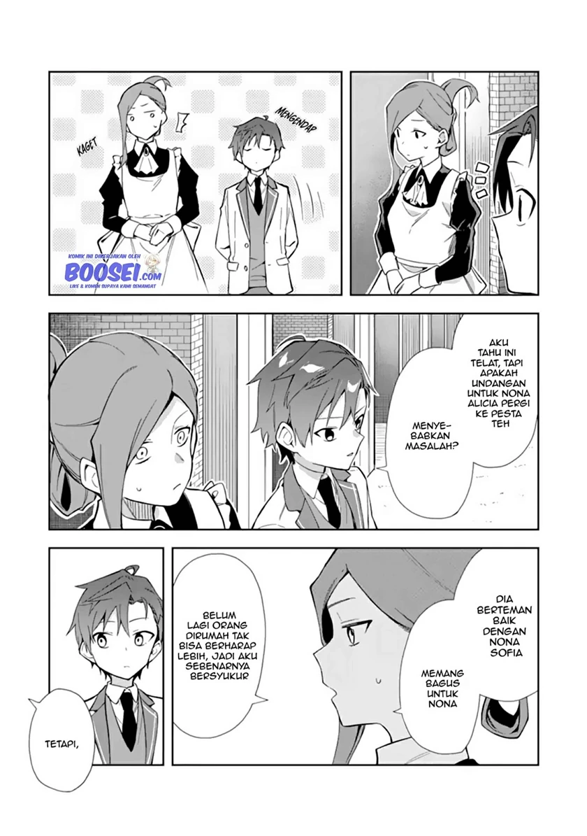 Halaman 5 — Akuyaku Reijou no Shitsuji-sama: Hametsu Flag wa Ore ga Tsubusasete Itadakimasu Chapter 13.2