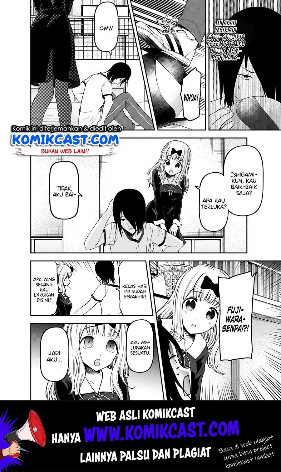 Halaman 3 — Kaguya-sama wa Kokurasetai: Tensai-tachi no Renai Zunousen Chapter 176