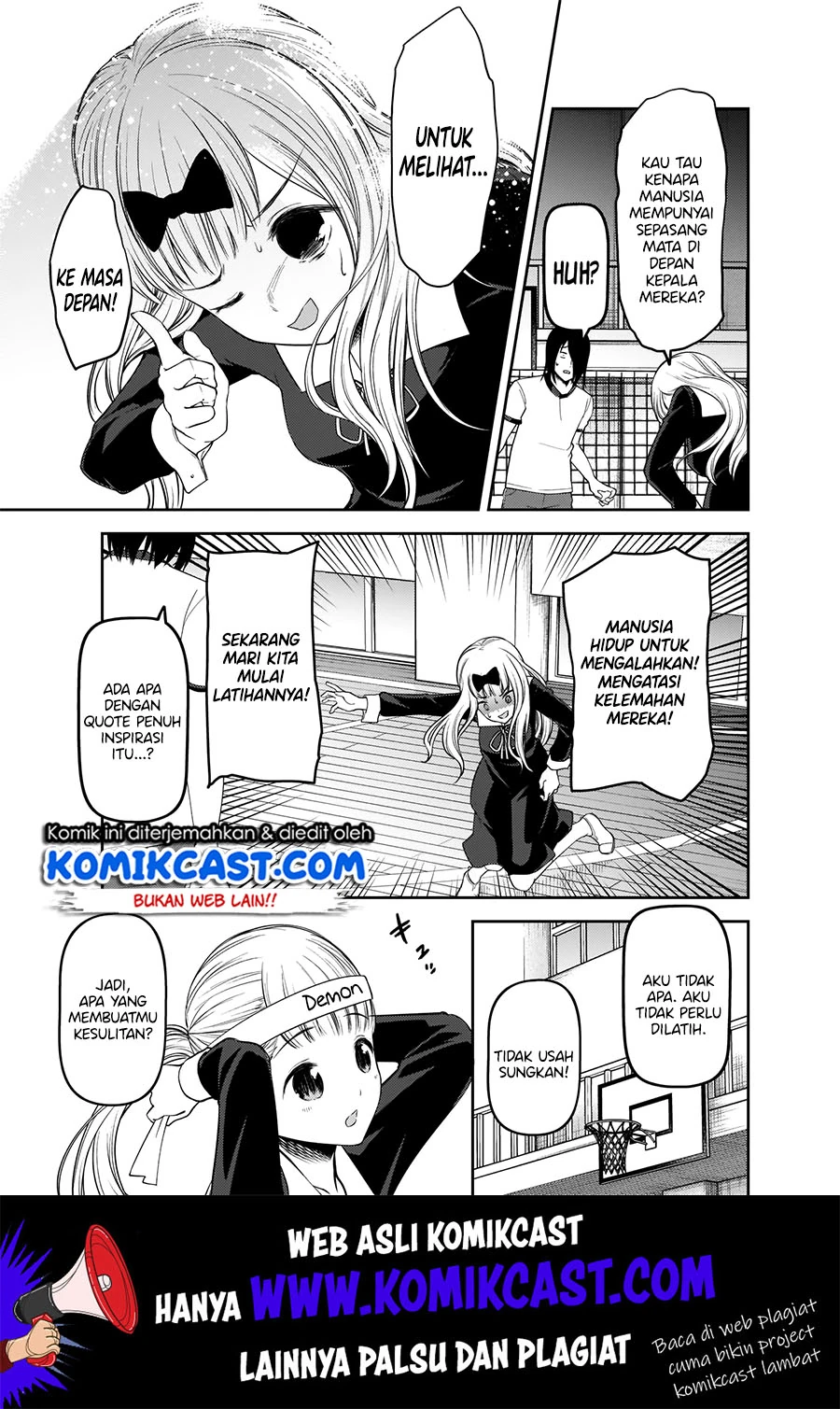 Halaman 6 — Kaguya-sama wa Kokurasetai: Tensai-tachi no Renai Zunousen Chapter 176