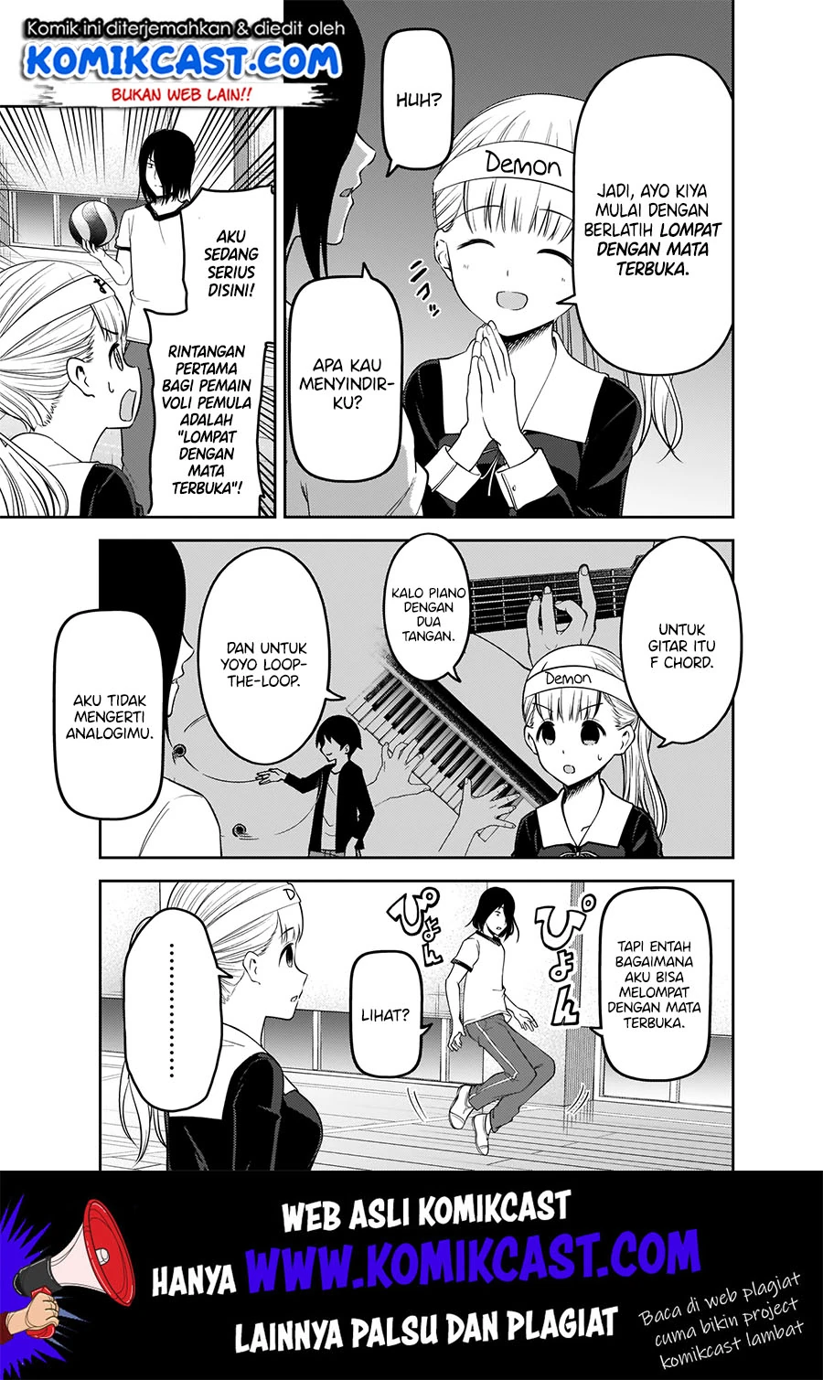 Halaman 8 — Kaguya-sama wa Kokurasetai: Tensai-tachi no Renai Zunousen Chapter 176