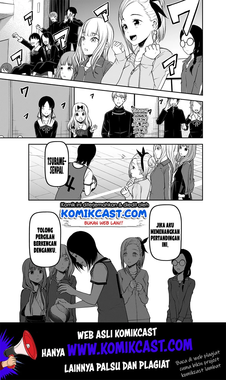 Halaman 18 — Kaguya-sama wa Kokurasetai: Tensai-tachi no Renai Zunousen Chapter 176