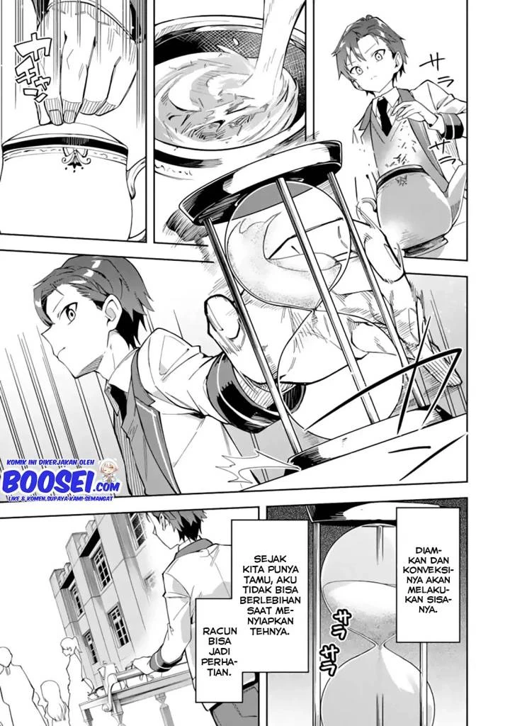 Halaman 10 — Akuyaku Reijou no Shitsuji-sama: Hametsu Flag wa Ore ga Tsubusasete Itadakimasu Chapter 7