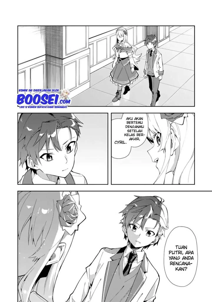 Halaman 22 — Akuyaku Reijou no Shitsuji-sama: Hametsu Flag wa Ore ga Tsubusasete Itadakimasu Chapter 7