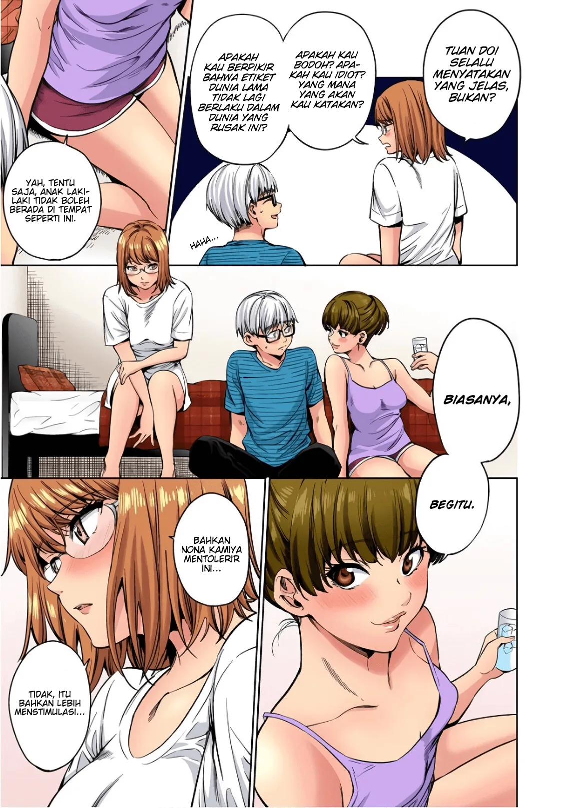 Halaman 15 — Shuumatsu no Harem Chapter 39