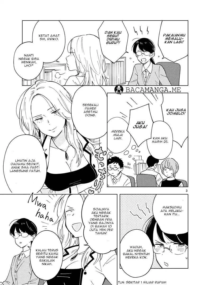 Halaman 3 — Sensei wa Koi wo Oshierarenai Chapter 6