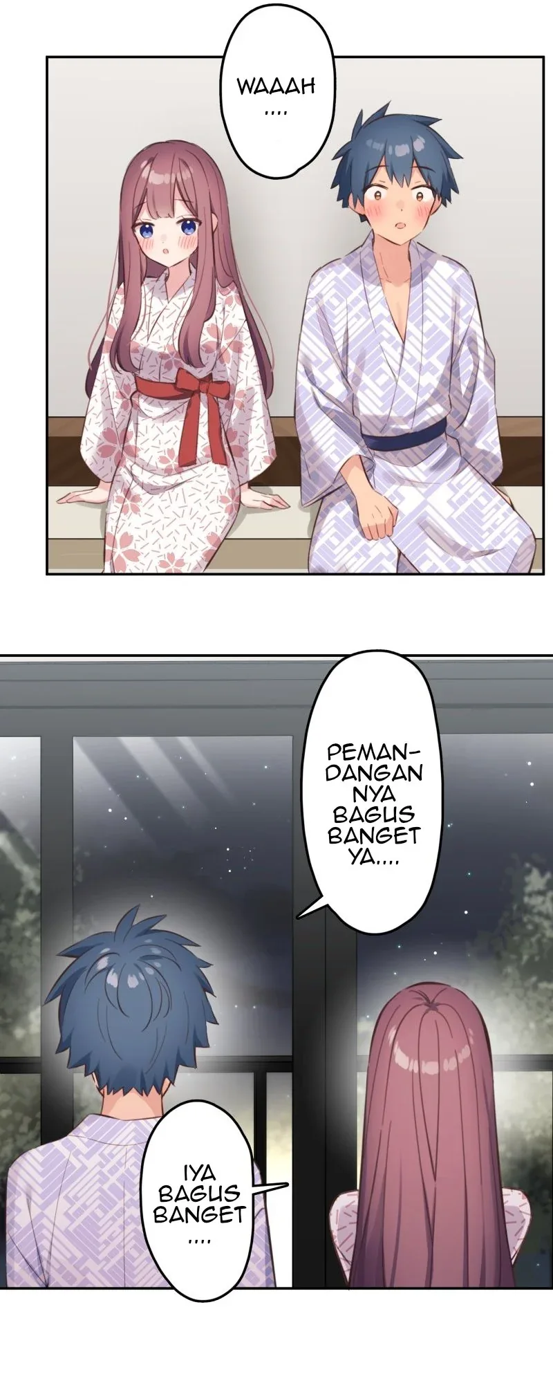 Halaman 6 — Waka-chan Is Flirty Again Chapter 176