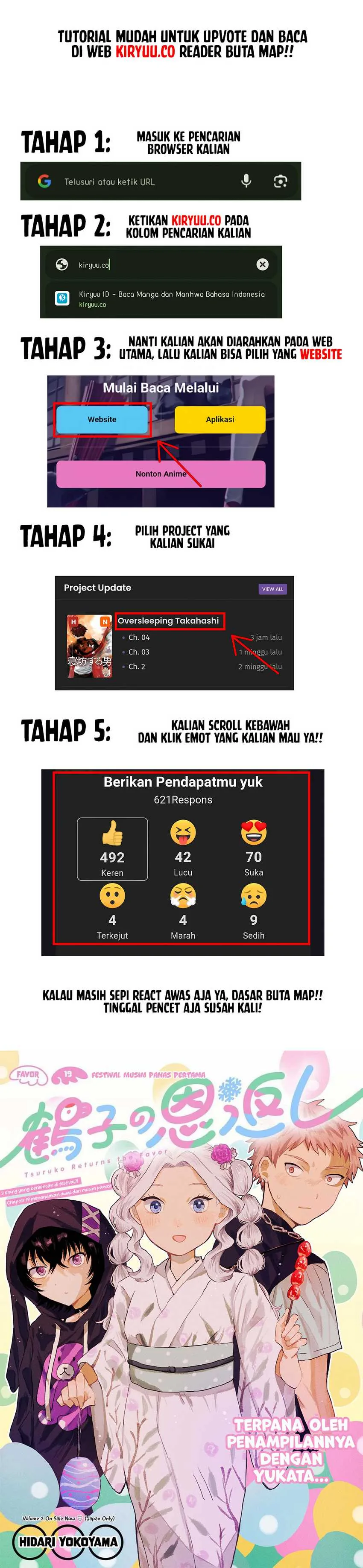 Halaman 3 — Tsuruko no Ongaeshi Chapter 19