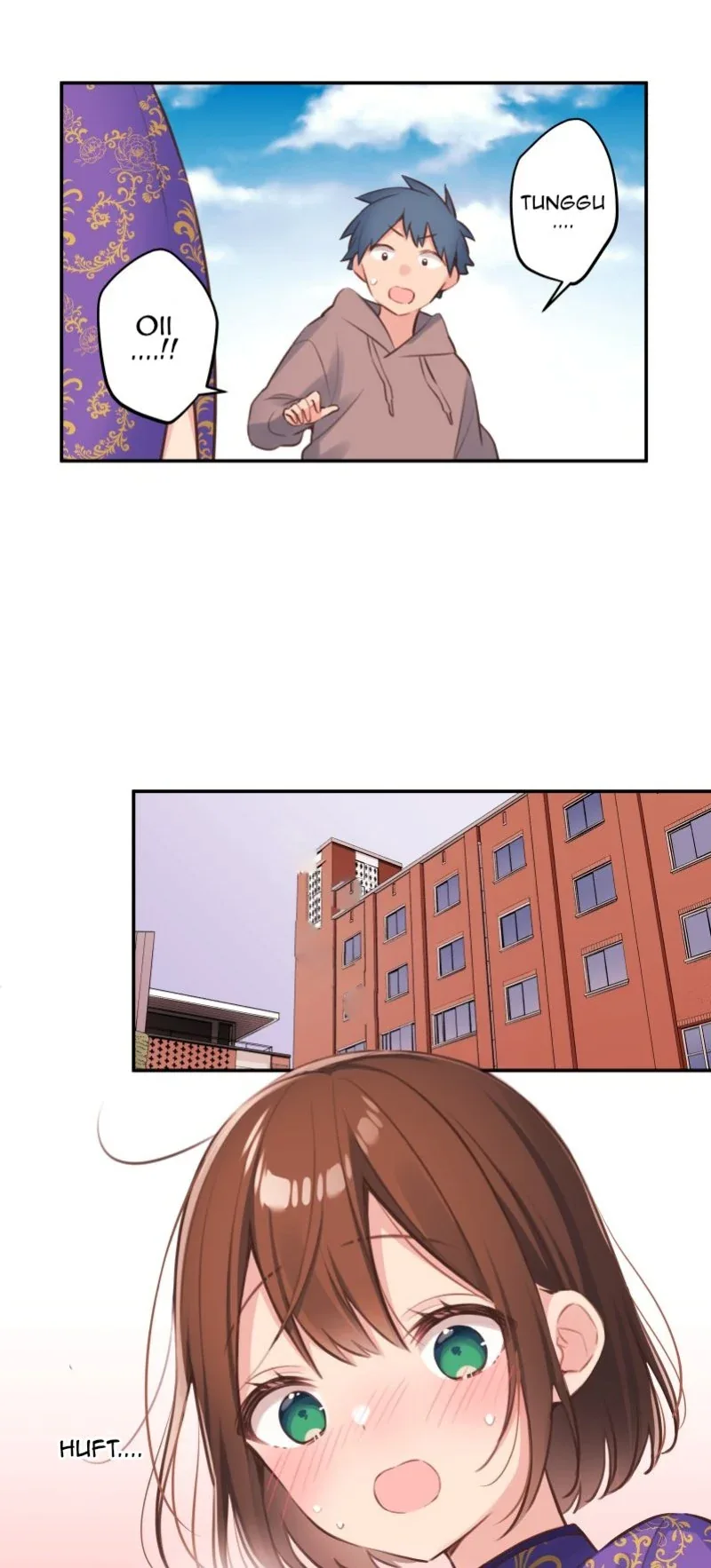 Halaman 5 — Waka-chan Is Flirty Again Chapter 80