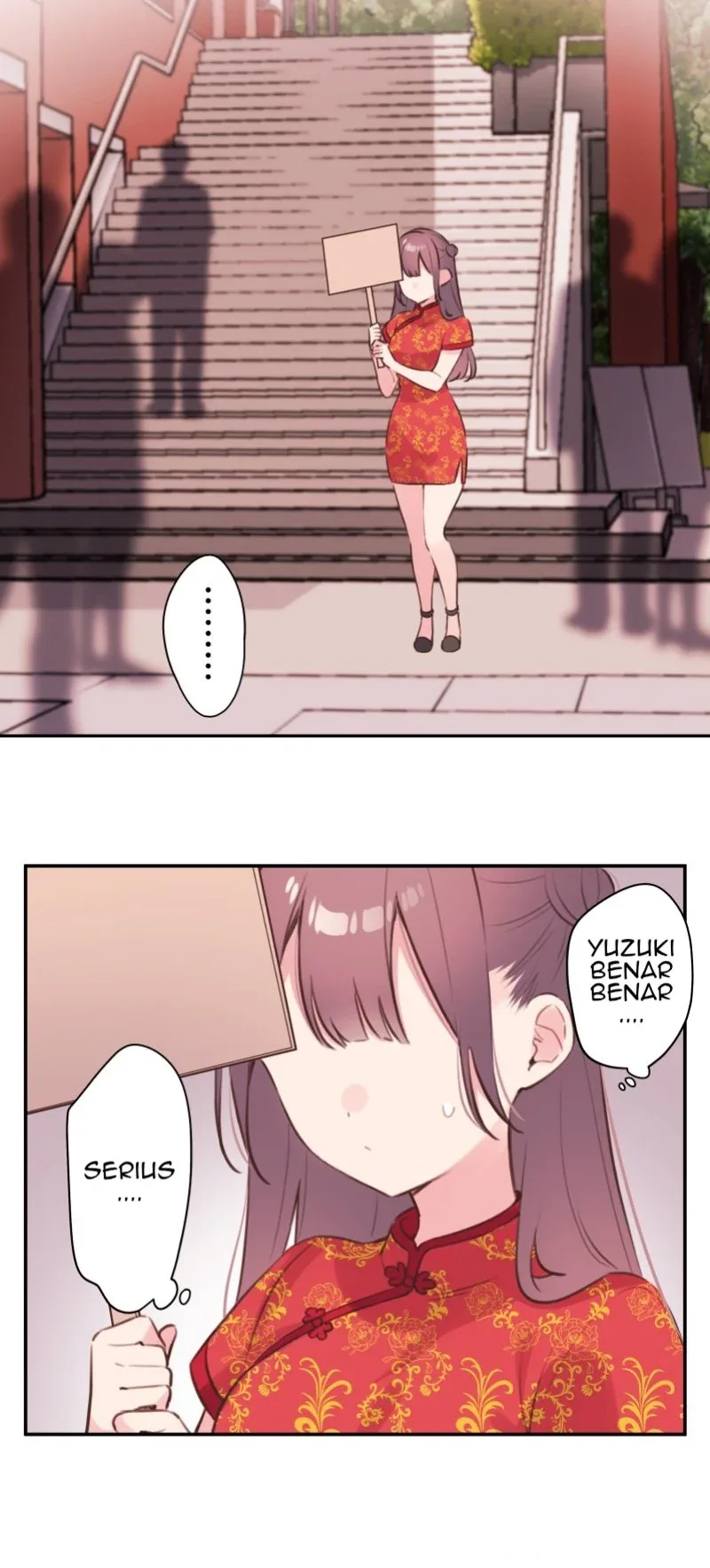 Halaman 7 — Waka-chan Is Flirty Again Chapter 80