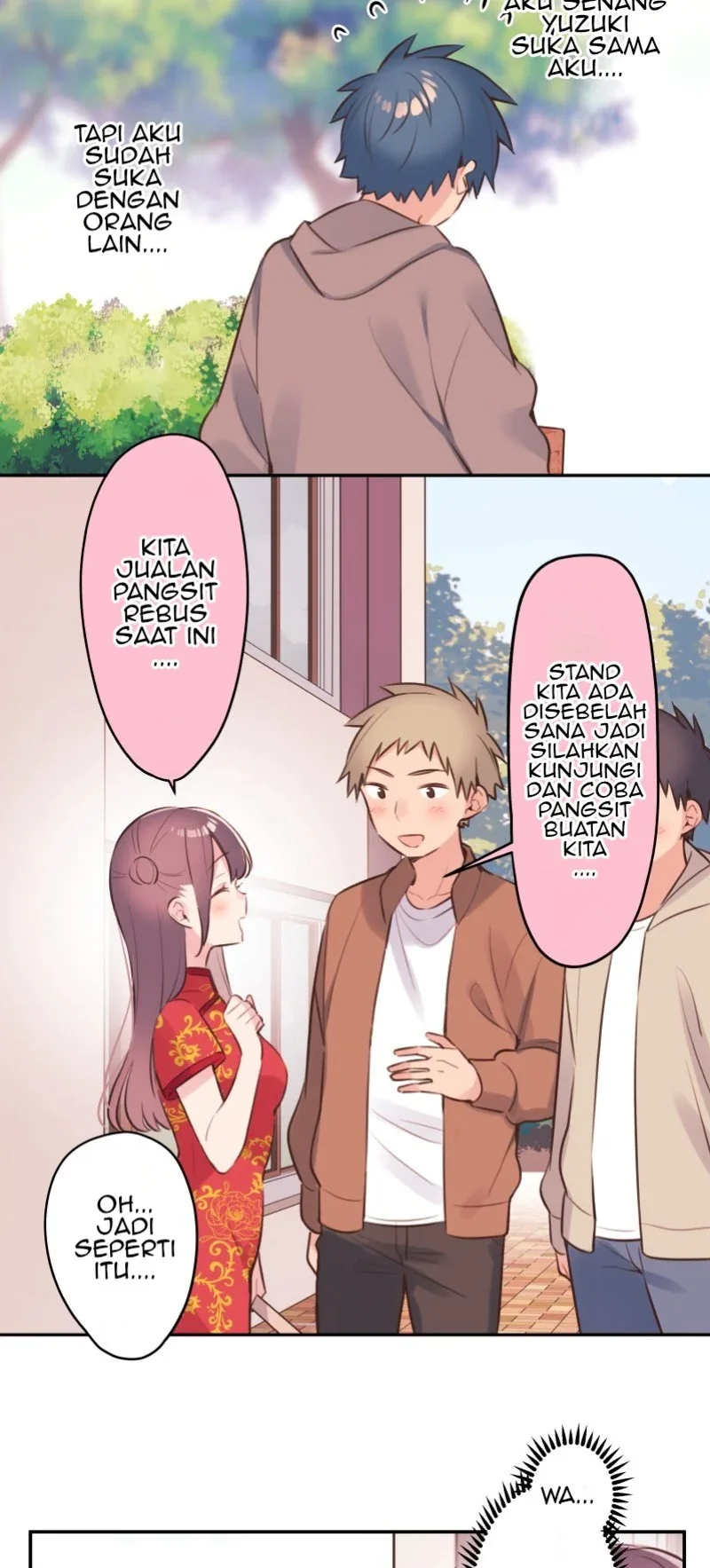 Halaman 14 — Waka-chan Is Flirty Again Chapter 80
