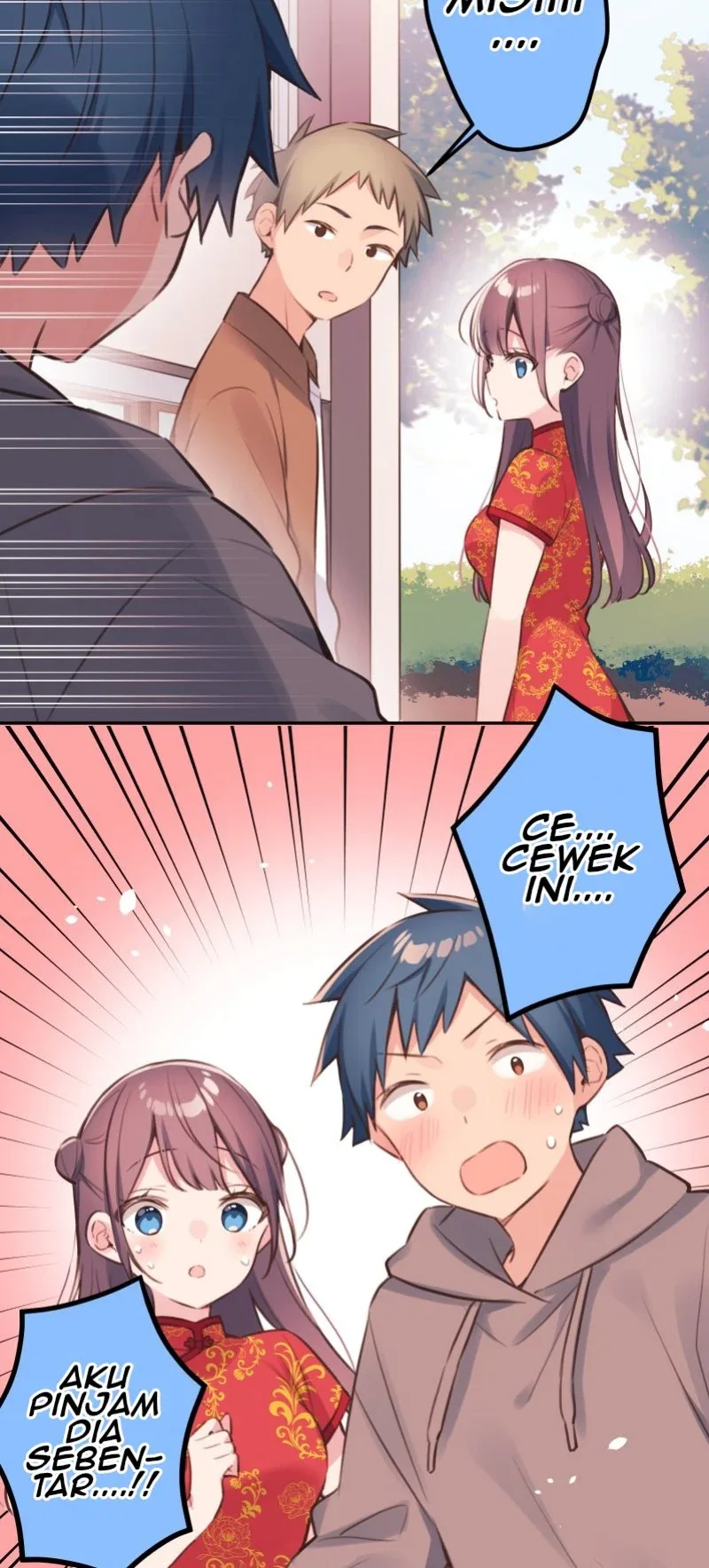 Halaman 21 — Waka-chan Is Flirty Again Chapter 80