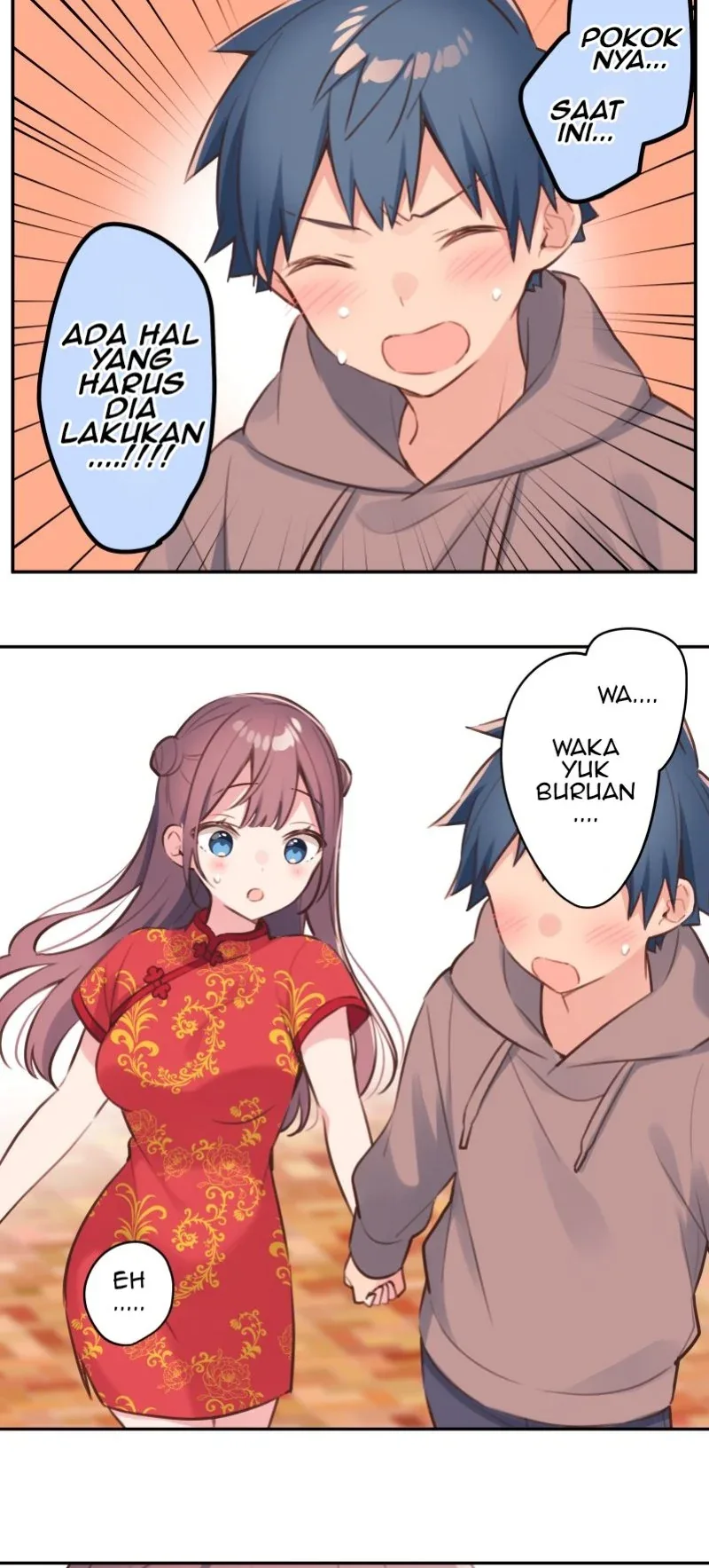 Halaman 23 — Waka-chan Is Flirty Again Chapter 80