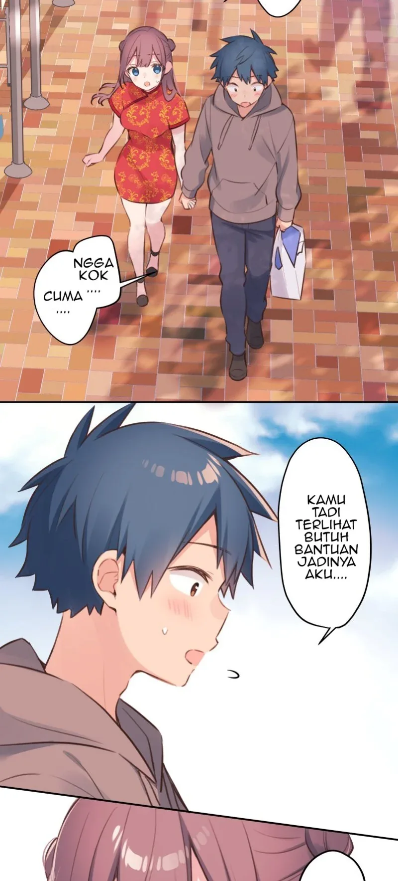 Halaman 26 — Waka-chan Is Flirty Again Chapter 80