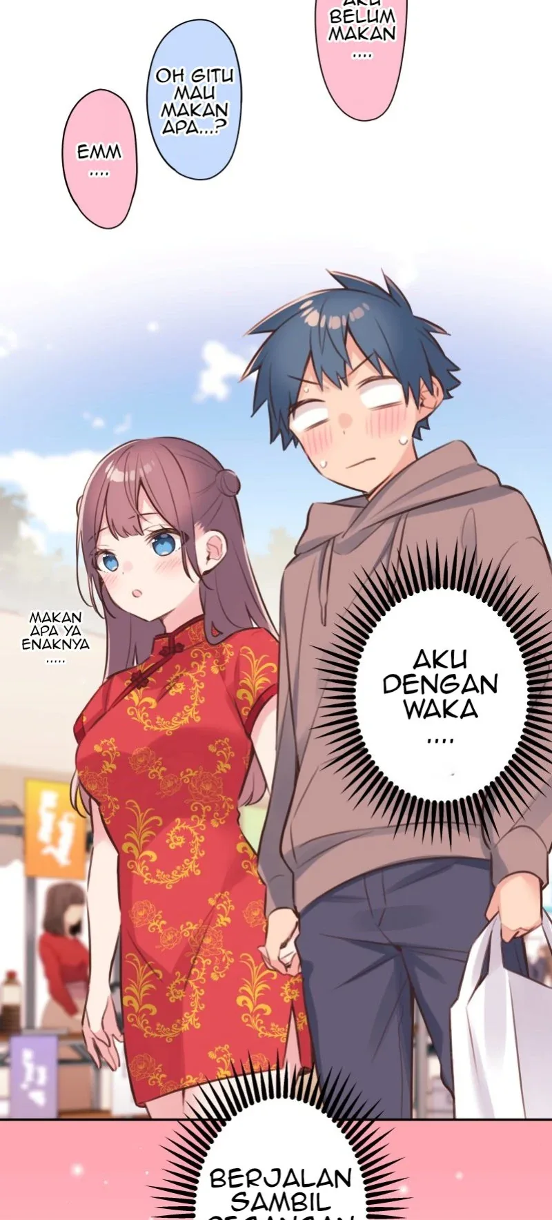 Halaman 31 — Waka-chan Is Flirty Again Chapter 80