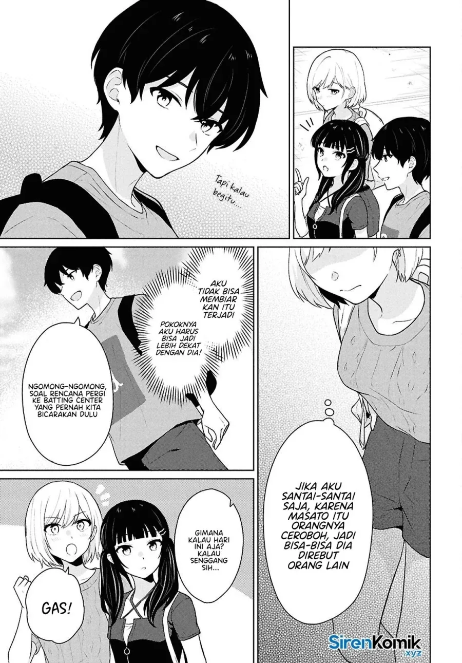 Halaman 4 — Danjo Hi 1:5 no Sekai demo Futsuu ni Ikirareru to Omotta? Gekiomo Kanjou na Kanojo-tachi ga Mujikaku Danshi ni Hanrou saretara Chapter 13