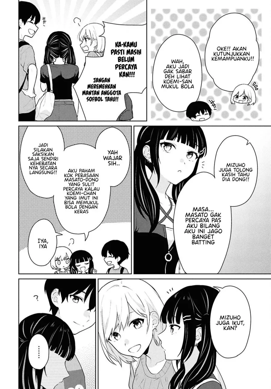 Halaman 5 — Danjo Hi 1:5 no Sekai demo Futsuu ni Ikirareru to Omotta? Gekiomo Kanjou na Kanojo-tachi ga Mujikaku Danshi ni Hanrou saretara Chapter 13