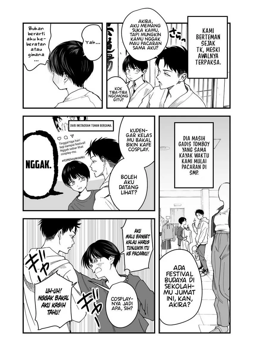 Halaman 3 — Boyish Kanojo ga Kawaisugiru Chapter 1