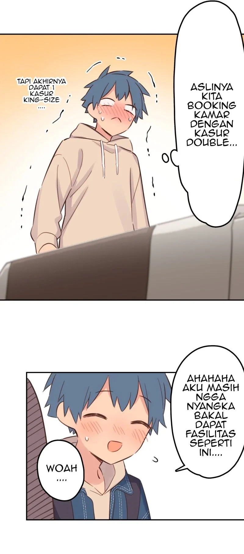 Halaman 12 — Waka-chan Is Flirty Again Chapter 175