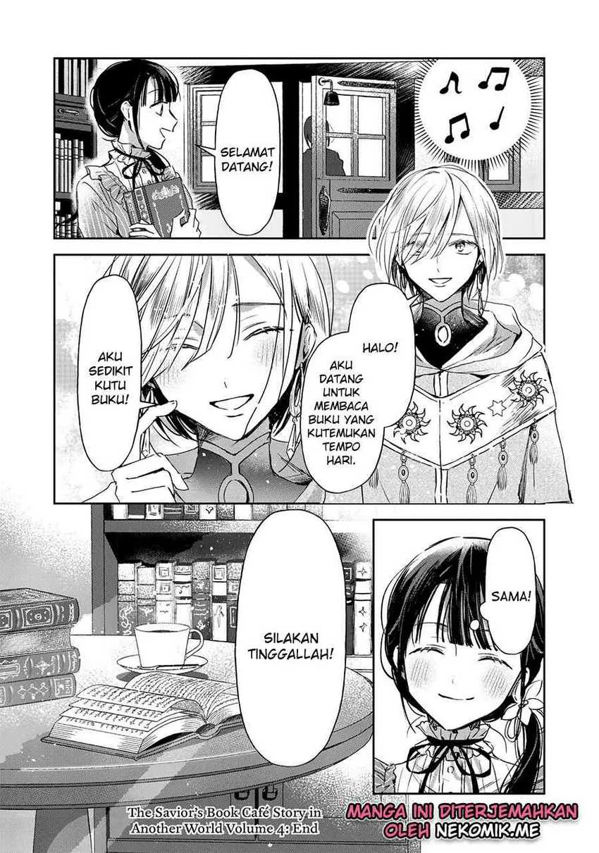 Halaman 43 — Isekai ni Kyuuseishu toshite Yobaremashita ga, Around 30 ni wa Muri nanode, Hissori Book Cafe Hajimemashita. Chapter 20