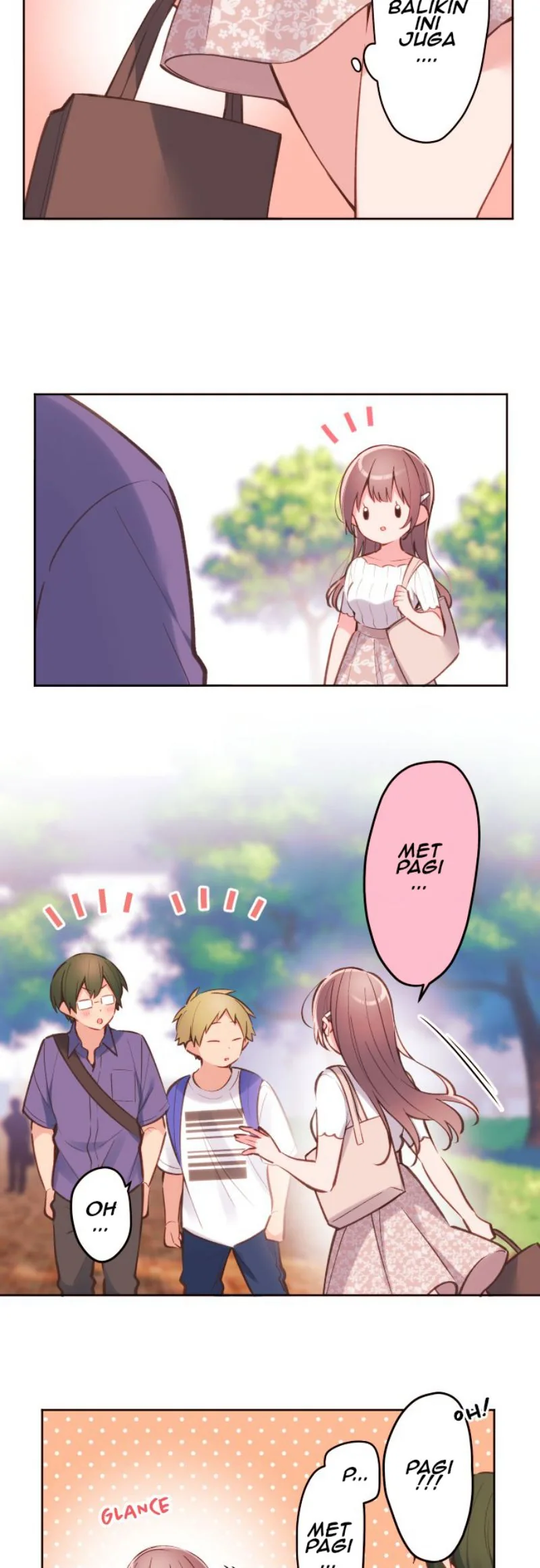 Halaman 5 — Waka-chan Is Flirty Again Chapter 40