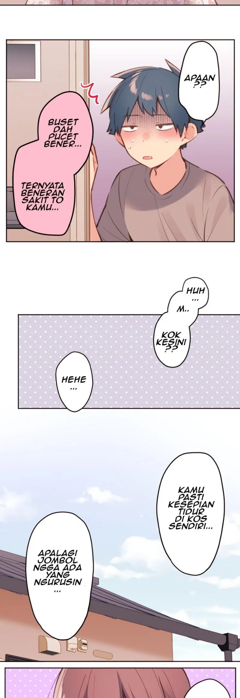 Halaman 11 — Waka-chan Is Flirty Again Chapter 40