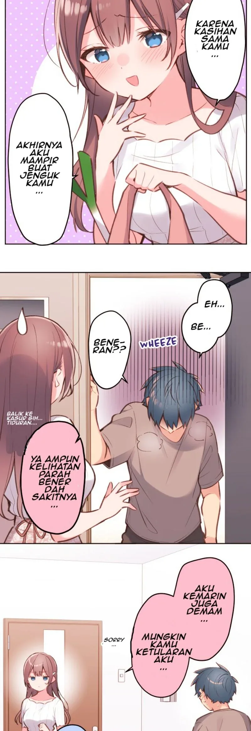 Halaman 12 — Waka-chan Is Flirty Again Chapter 40