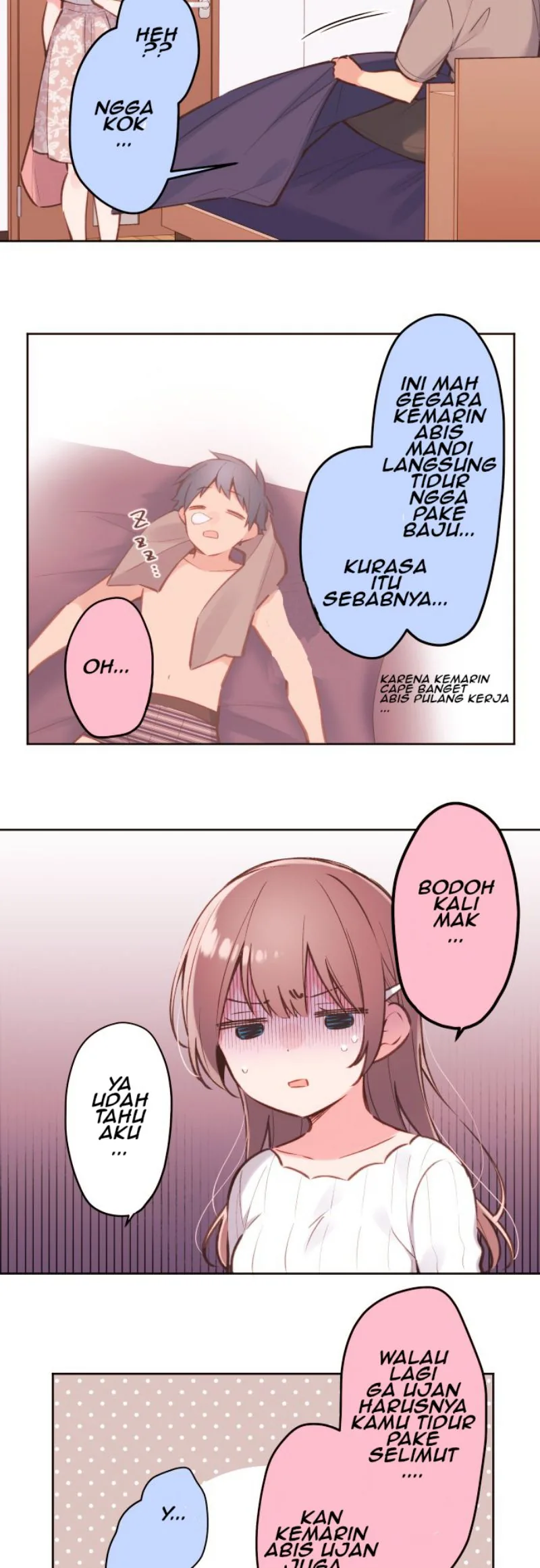 Halaman 13 — Waka-chan Is Flirty Again Chapter 40