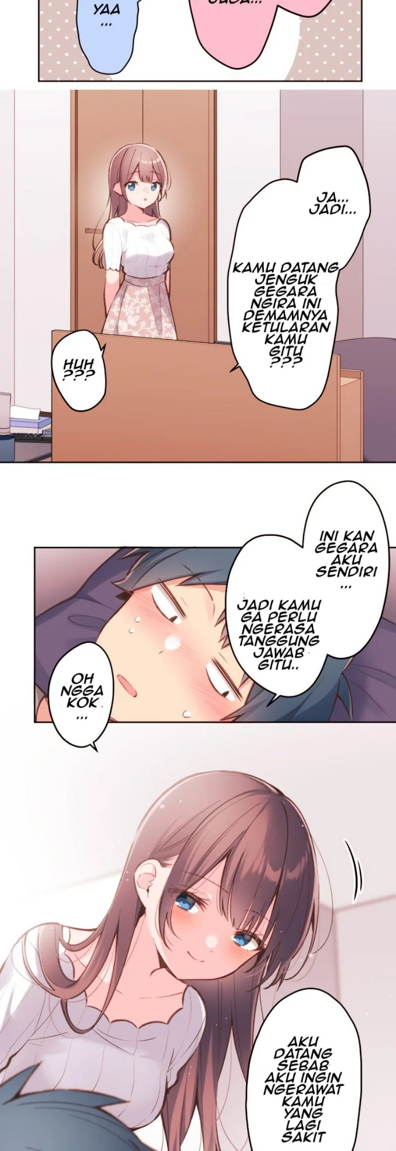 Halaman 14 — Waka-chan Is Flirty Again Chapter 40