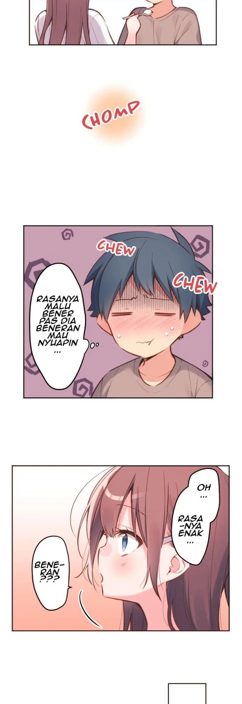 Halaman 22 — Waka-chan Is Flirty Again Chapter 40
