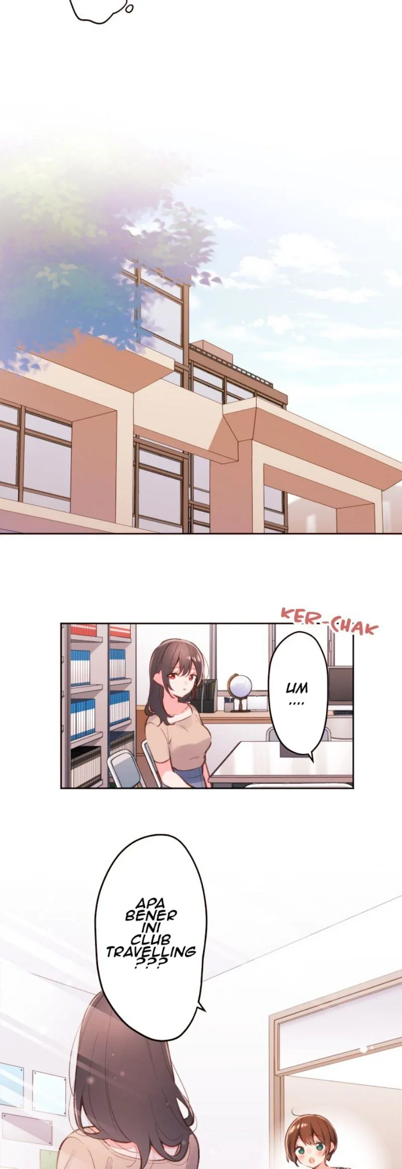 Halaman 26 — Waka-chan Is Flirty Again Chapter 40