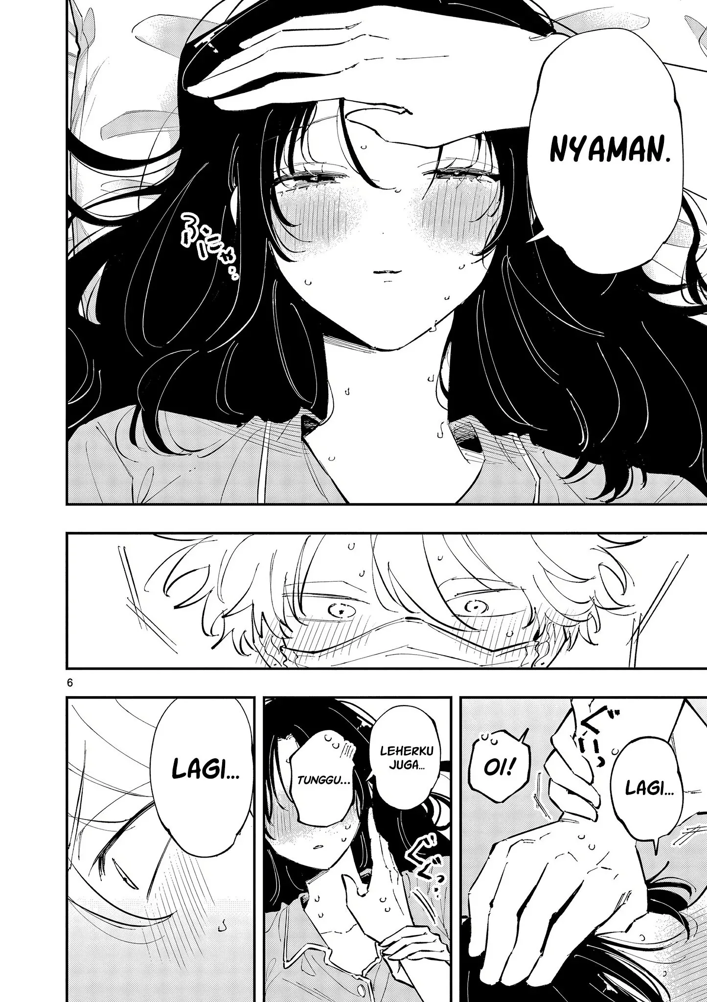 Halaman 6 — Tonari no Seki no Yatsu ga Souiu Me de Mitekuru Chapter 49