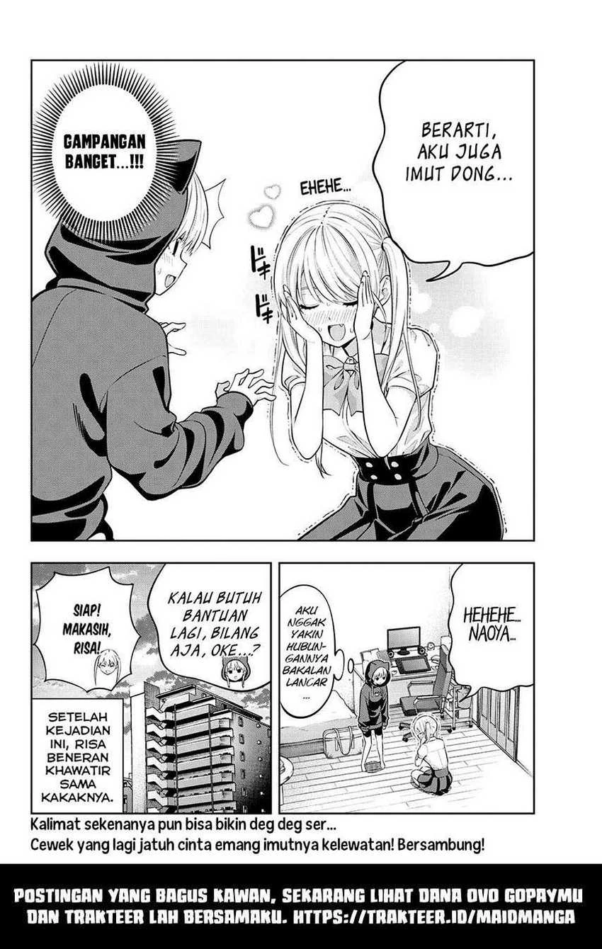 Halaman 15 — Kanojo mo Kanojo Chapter 39