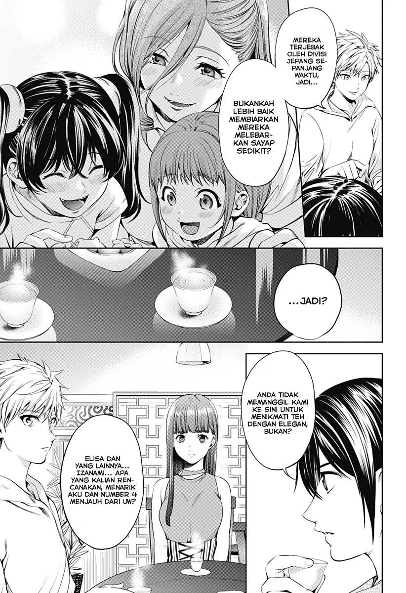 Halaman 9 — Shuumatsu no Harem Chapter 54