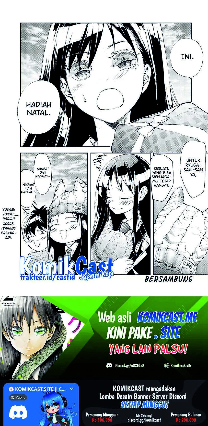 Halaman 3 — Mukasete! Ryuugasaki-san Chapter 45