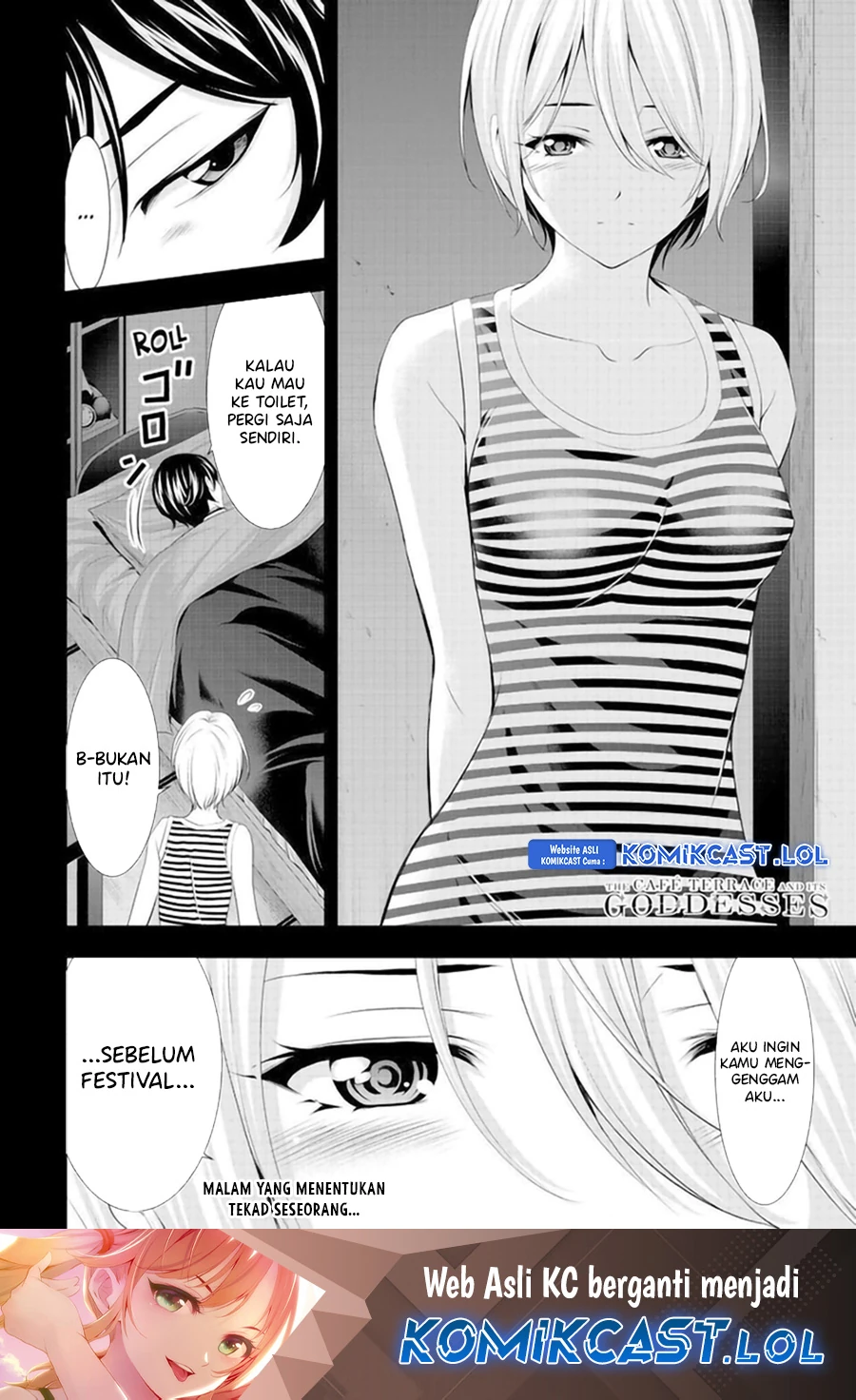 Halaman 17 — Megami no Café Terrace Chapter 131