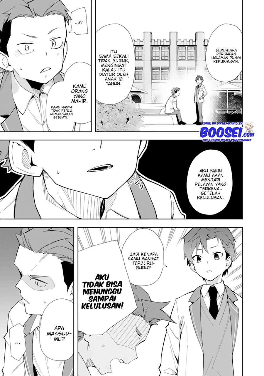 Halaman 8 — Akuyaku Reijou no Shitsuji-sama: Hametsu Flag wa Ore ga Tsubusasete Itadakimasu Chapter 10