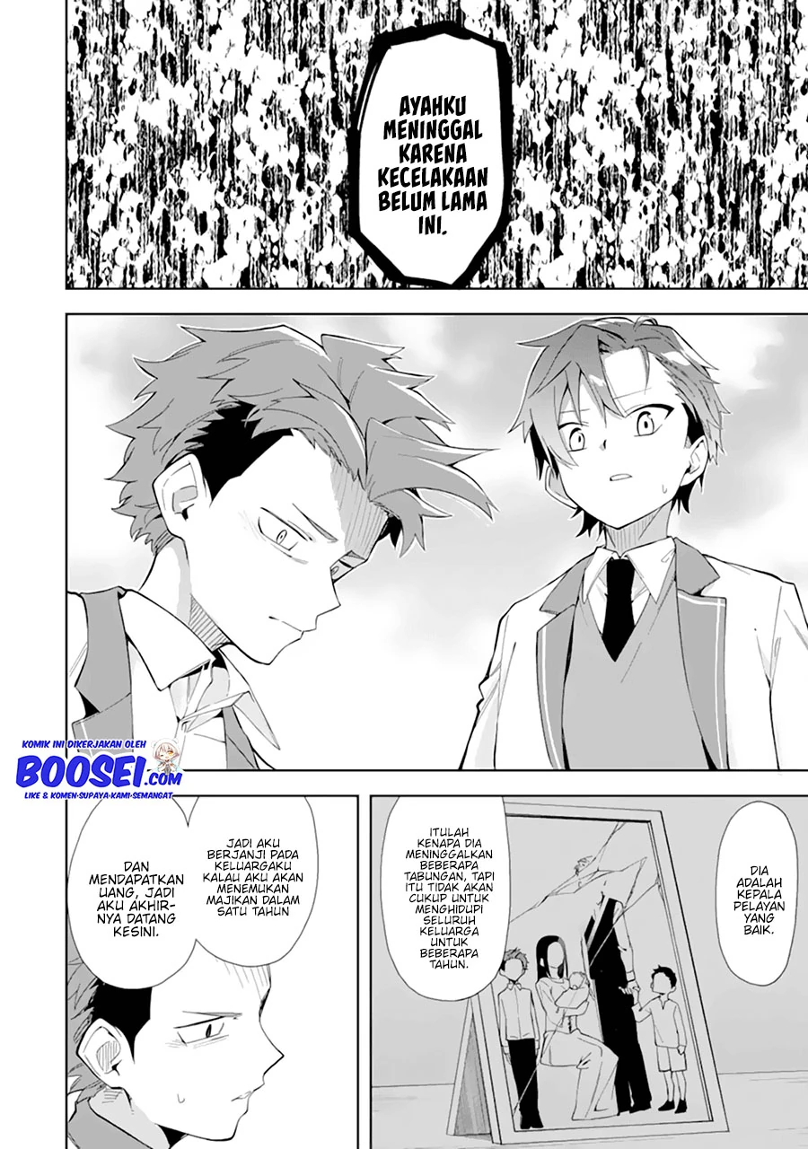 Halaman 9 — Akuyaku Reijou no Shitsuji-sama: Hametsu Flag wa Ore ga Tsubusasete Itadakimasu Chapter 10
