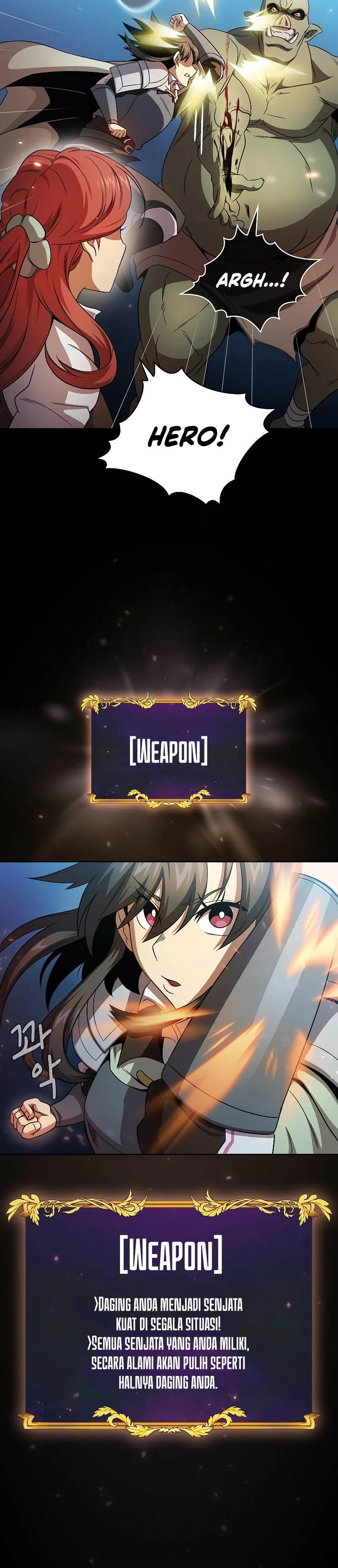 Halaman 4 — Is This Hero for Real? Chapter 63