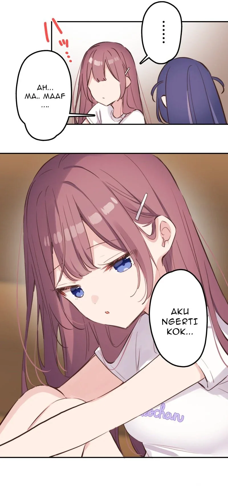 Halaman 7 — Waka-chan Is Flirty Again Chapter 203